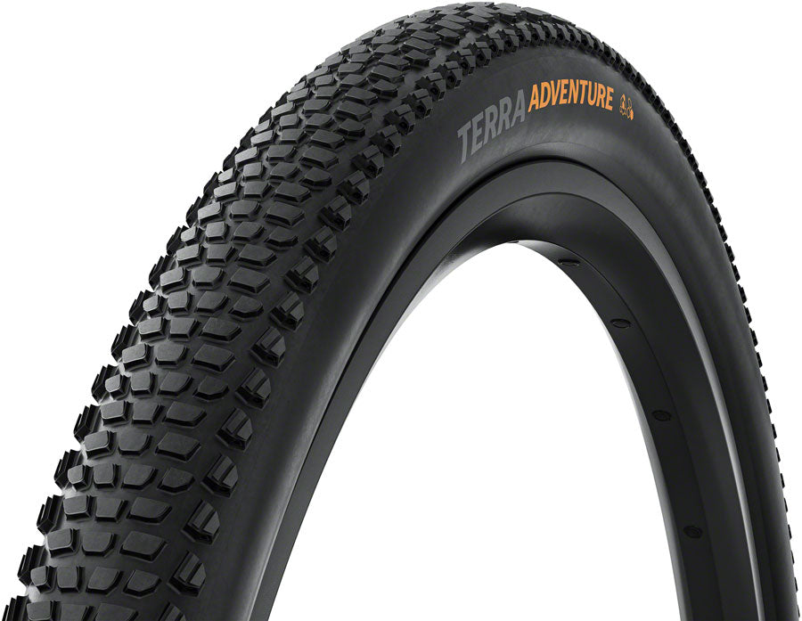 Continental Terra Adventure Tire - 700 x 45, Tubeless, Folding, Black, Grip, Trail Casing, E25
