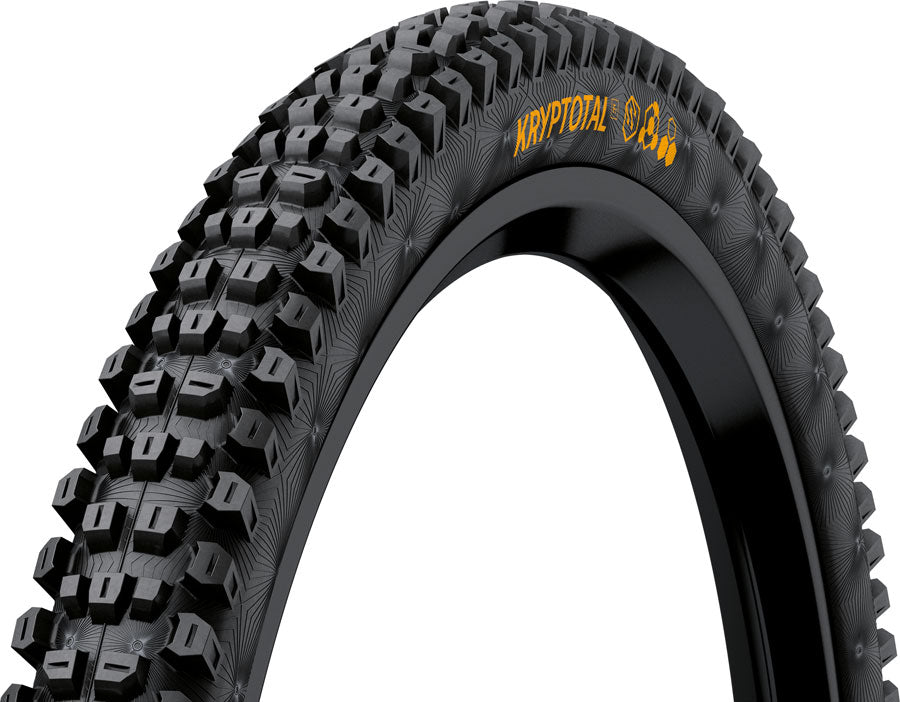 Continental Kryptotal Front Tire - 27.5 x 2.40, Tubeless, Folding, Black, SuperSoft, Enduro Casing, E25