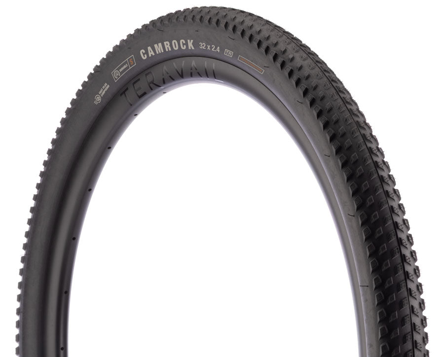 Teravail Camrock Tire - 32 x 2.4, Tubeless, Folding, Black, Light Trail - Superstructure , Fast Plus Compound