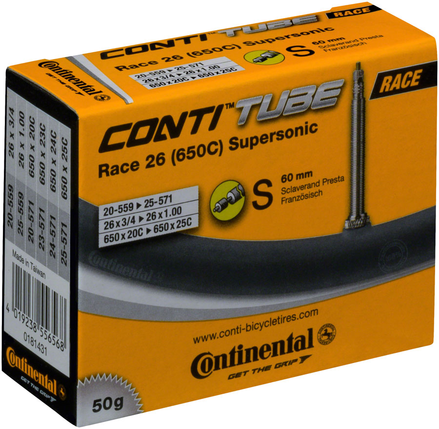 Continental Supersonic Tube - 26 / 650c x 20 - 25mm, 60mm Presta Valve