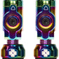 Muc-Off Big Bore Lite Tubeless Valve Stems - Small, 30mm, Iridescent