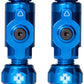 Muc-Off Big Bore Lite Tubeless Valve Stems - Small, 30mm, Blue