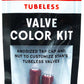 Stan's Tubeless Valve Stem Cap Color Kit - Red, Pair