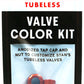 Stan's Tubeless Valve Stem Cap Color Kit - Orange, Pair