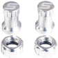 Stan's Tubeless Valve Stem Cap Color Kit - Silver, Pair