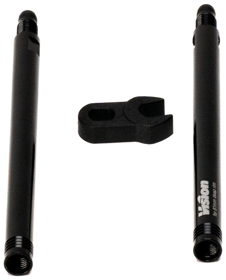 Vision Valve Extender, 80mm with Plastic Tool, 2-pc.