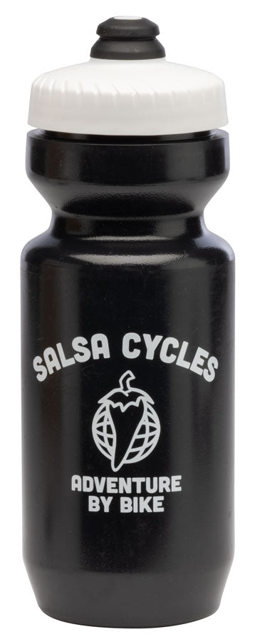 Salsa Pepper Globe Re:Volve Non-Insulated Water Bottle - Black, 22oz