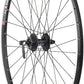 Quality Wheels TK535/Deore Front Wheel - 700, QR x 100mm, 6-Bolt, Rim Brake, Black, Clincher