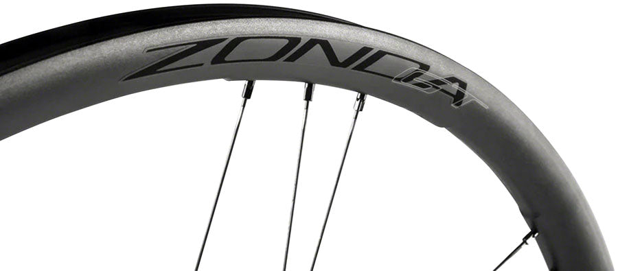 Campagnolo Zonda GT Front Wheel - 700c, 12 x 100mm, Center-Lock, 2-Way Fit, Black