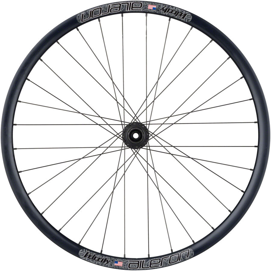 Quality Wheels Bear Pawls / Velocity Aileron Rear Wheel - 700c, 12 x 142mm, Center-Lock, HG 10, Black