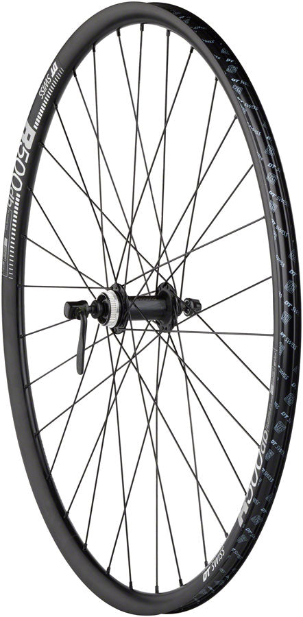 Quality Wheels Shimano / DT R500 Disc Wheelset - 700, QR x 100/135mm, Center-Lock, HG 11 MTN, Black