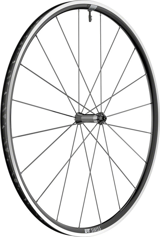 DT Swiss P 1800 Spline Front Wheel - 700, QR x 100mm, Rim Brake, Black
