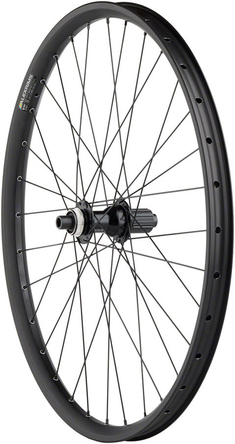 Quality Wheels Shimano TC500 / Alex EM30 Rear Wheel - 27.5", 12 x 148mm, Center-Lock, HG 11 MTN, Black