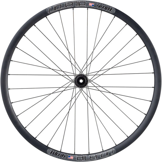 Velocity Aileron Road Disc Gravel Bike Front Wheel - 700c 15mm x 100mm thru axle or QR x 100 Center-Lock