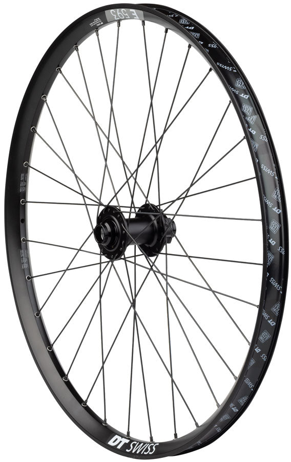 Quality Wheels Bear Pawls / DT Swiss E593 Front Wheel - 26", 20 x 110mm, 6-Bolt, Black, 32H