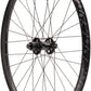 Quality Wheels Bear Pawls / DT Swiss E593 Rear Wheel - 26", 10 x 135mm Bolt-On, 6-Bolt, 13T Single-Speed, Black, 32H