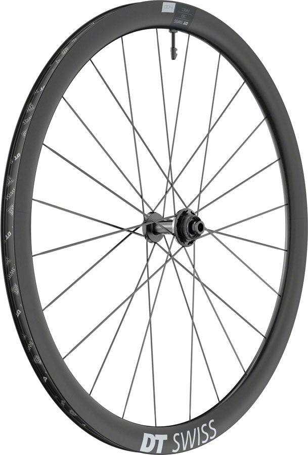 DT Swiss ARC 1400 DiCut 38 Front Wheel - 700, 12 x 100mm, Center-Lock, Black