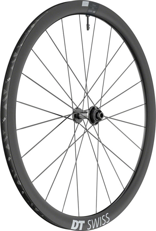 DT Swiss ARC 1400 DiCut 38 Front Wheel - 700, 12 x 100mm, Center-Lock, Black