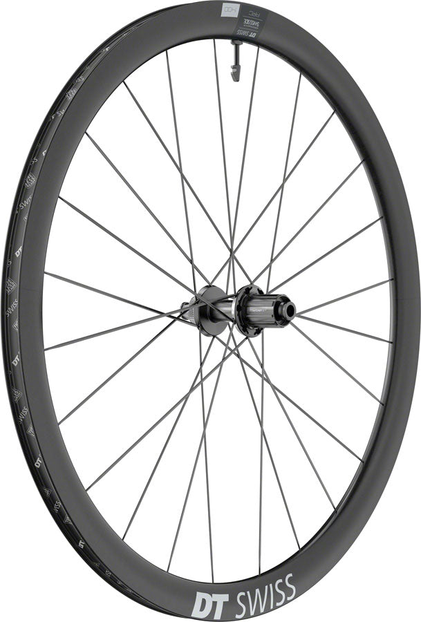 DT Swiss ARC 1400 DiCut 38 Rear Wheel - 700, 12 x 142mm, Center-Lock, HG11 Road/XDR, Ratchet EXP 36, Black