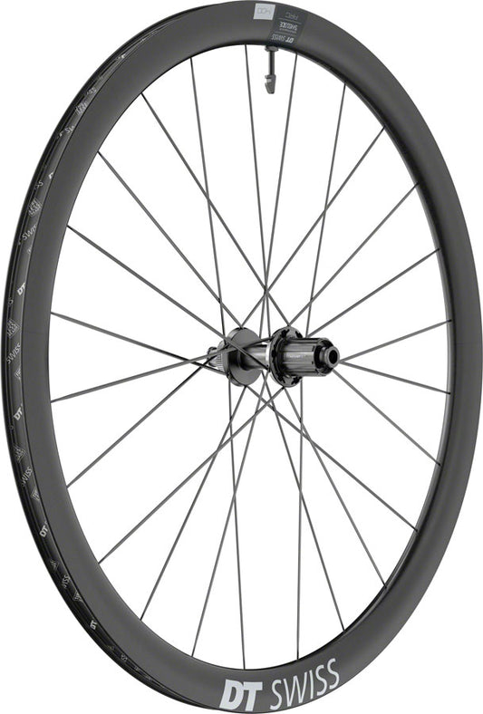 DT Swiss ARC 1400 DiCut 38 Rear Wheel - 700, 12 x 142mm, Center-Lock, HG11 Road/XDR, Ratchet EXP 36, Black