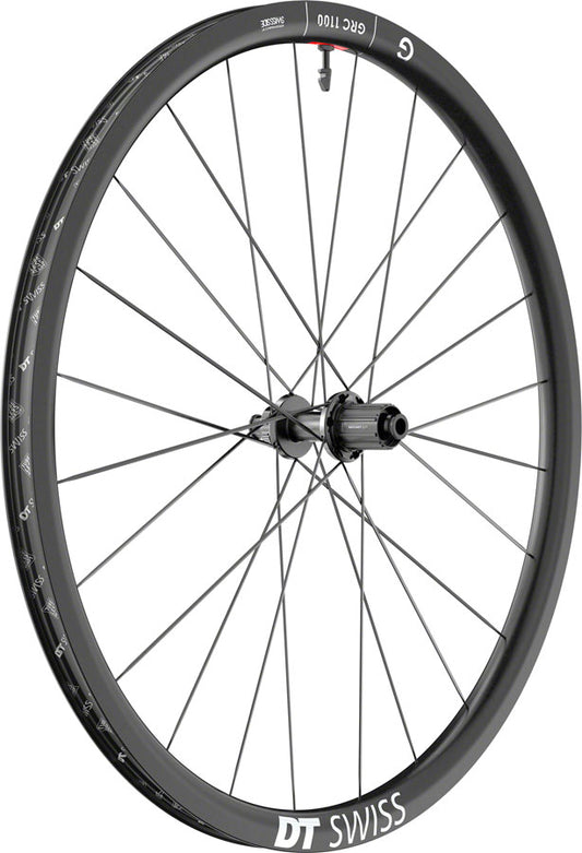 DT Swiss GRC 1100 DiCut 30 Rear Wheel - 700, 12 x 142mm, CenterLock, HG11 Road/XDR, Ratchet EXP 36, Black