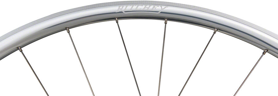 Ritchey Classic Zeta Wheelset - 700, QR x 100/130mm, Rim Brake, HG 11 Road, Silver