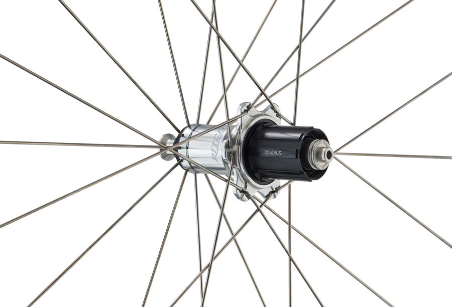 Ritchey Classic Zeta Wheelset - 700, QR x 100/130mm, Rim Brake, HG 11 Road, Silver