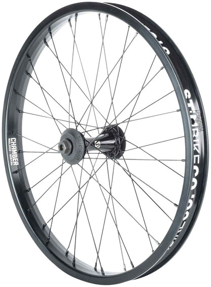 Stolen Rampage Pro Front Wheel - 20", 3/8" x 100mm, Rim Brake, Black