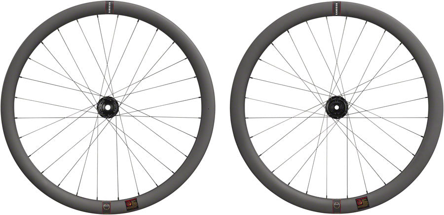 Reserve Wheels Reserve 42/49 Turbulent Aero Wheelset - 700, 12 x 100/12 x 142, Center-Lock, XDR/HG 11R, Carbon, DT 180 SP