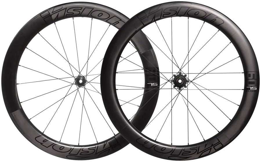 Vision Metron 60 SL TL Disc Wheelset - 700, 12x100mm/12x142mm, Center-Lock, XDR, Black