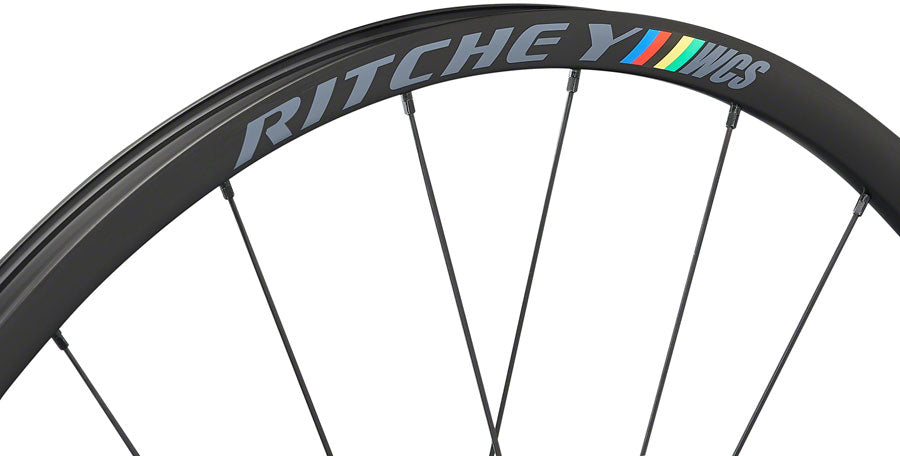 Ritchey WCS Zeta Wheelset - 700c, 12 x 100mm/12 x 142mm, Center-Lock, Micro Spline, Black