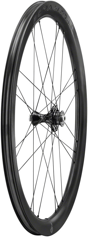 Campagnolo Bora WTO 45 C23 Front Wheel - 700c, QR x 100mm, Center-Lock, 2-Way Fit, Carbon