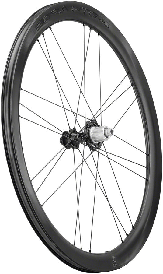 Campagnolo BORA WTO 45 C23 Rear Wheel - 700, 12 x 142mm, Center-Lock, N3W, 2-Way Fit, Carbon