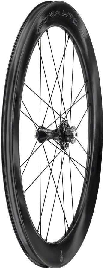 Campagnolo Bora WTO 60 C23 Front Wheel - 700c, QR x 100mm, Center-Lock, 2-Way Fit, Carbon