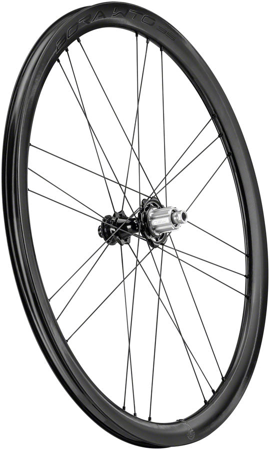 Campagnolo BORA WTO 35 C23 Rear Wheel - 700, 12 x 142mm, Center-Lock, N3W, 2-Way Fit, Carbon