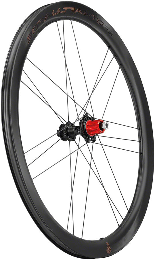Campagnolo BORA Ultra WTO 45 C23 Rear Wheel - 700c, 12 x 142mm, Center-Lock, N3W, 2-Way Fit, Carbon