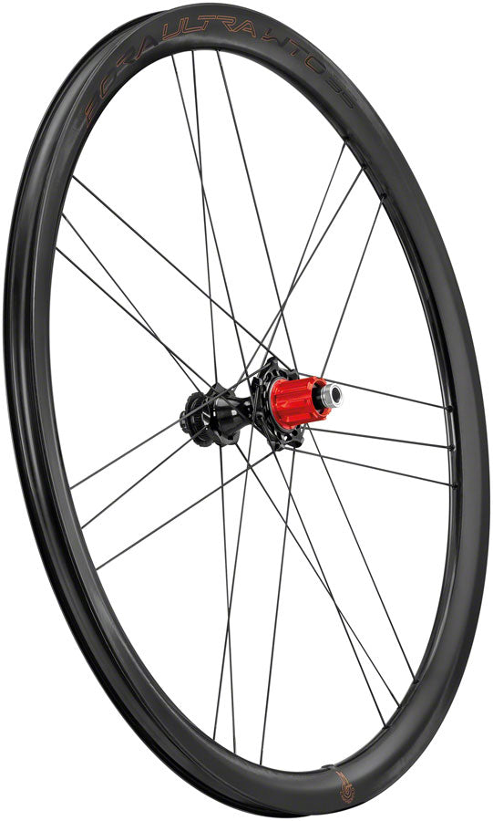 Campagnolo BORA Ultra WTO 35 C23 Rear Wheel - 700c, 12 x 142mm, Center-Lock, N3W, 2-Way Fit, Carbon