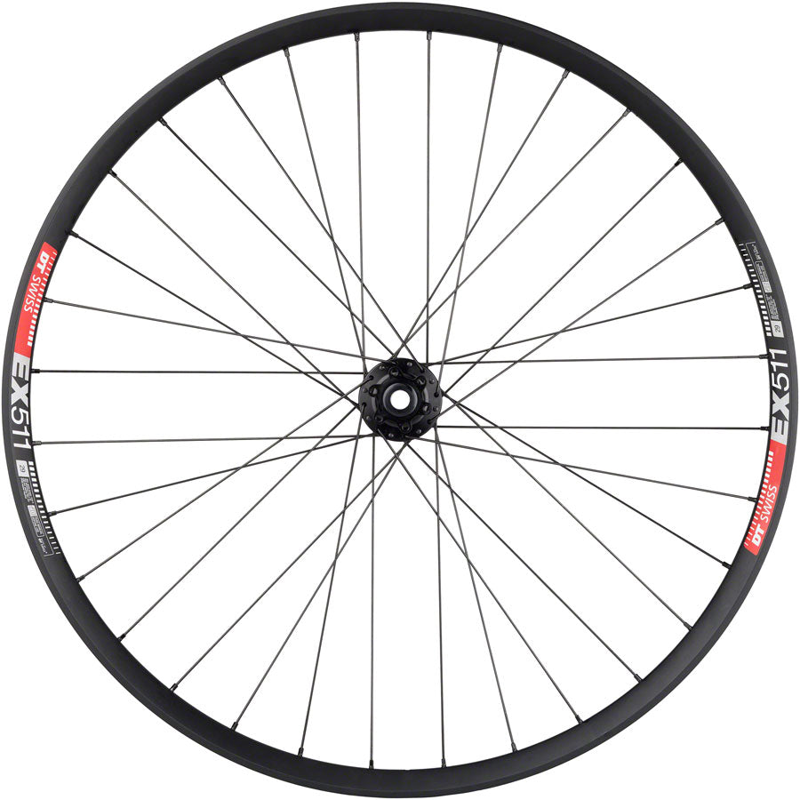 Quality Wheels Industry Nine Hydra / DT Swiss EX511 Front Wheel - 29", 15 x 110mm, 6-Bolt, Black