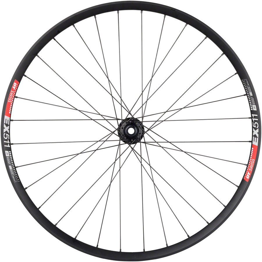 Quality Wheels Industry Nine Hydra / DT Swiss EX511 Front Wheel - 29", 15 x 110mm, 6-Bolt, Black