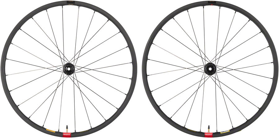 Reserve Wheels Reserve 25 GR Wheelset - 700, 12 x 100/12 x 142, Center-Lock, XDR, Carbon, DT 350