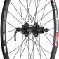 Swiss 533d Rim - Shimano Deore M610 Hub Rear Wheel - 26", QR x 135mm, 6 Bolt Disc HG 10, Black