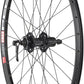 Swiss 533d Rim - Shimano Deore M610 Hub Rear Wheel - 26", QR x 135mm, 6 Bolt Disc HG 10, Black