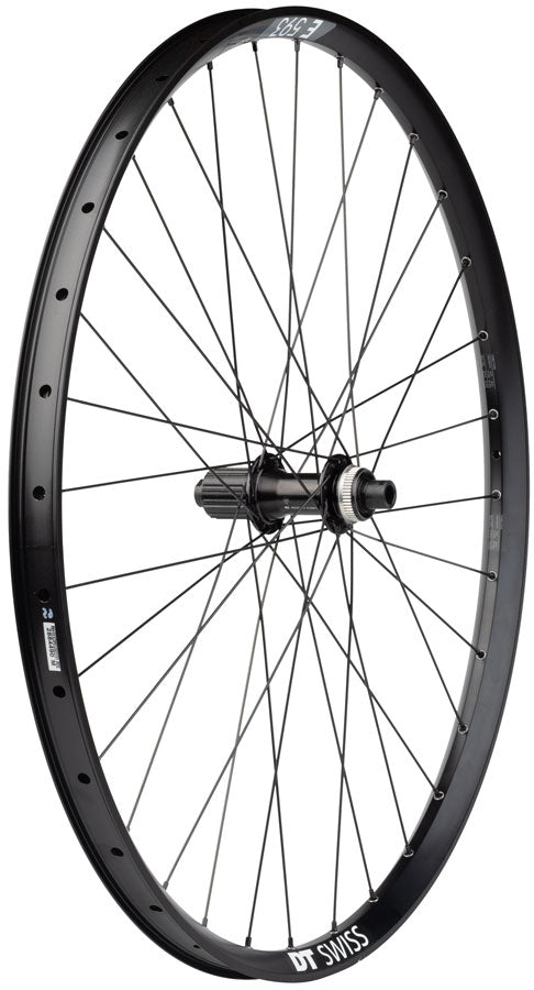 DT Swiss E593 Rear Wheel - 29er, 12 x 142mm, Center-Lock, Shimano M610 Hub HG 10, Black, 32H
