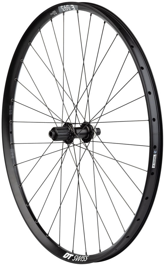 DT Swiss E593 Rear Wheel - 29er, 12 x 142mm, Center-Lock, Shimano M610 Hub HG 10, Black, 32H
