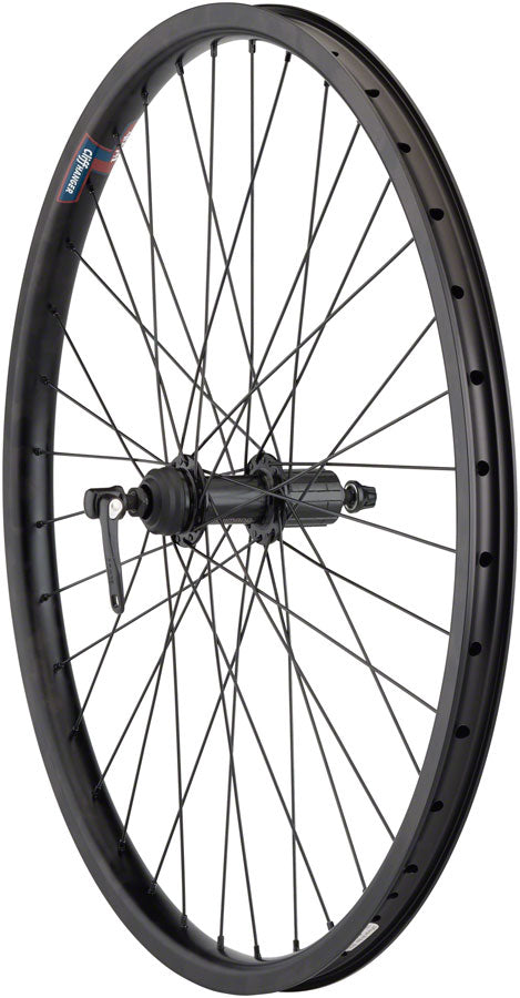 Velocity Cliffhanger Heavy Duty Tubeless Rear MTB Gravel Wheel 26" QR x 135mm Rim Brake HG 10