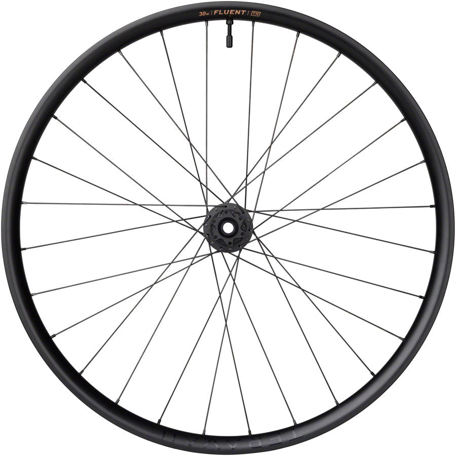 Teravail Fluent Mountain Front Wheel - 29", 15 x 110mm Boost, 6-Bolt, Carbon, DT350, 28H
