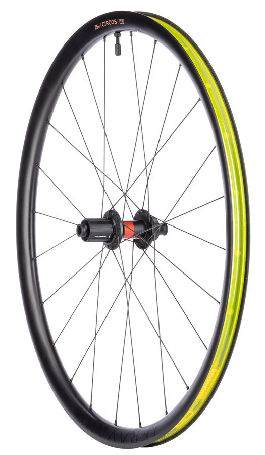Teravail Circos Gravel Rear Wheel - 700, 12 x 142mm, Center-Lock, HG 11, Carbon, DT240, 24H