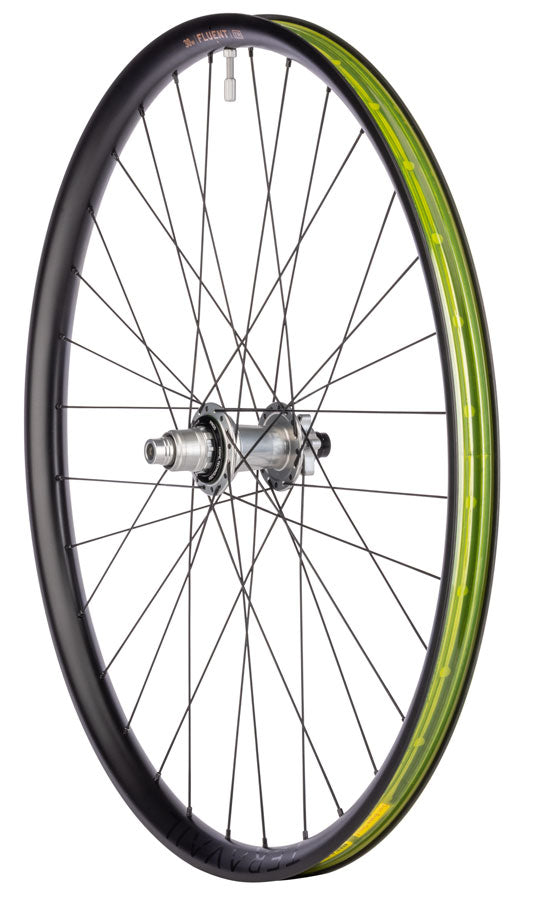 Teravail Fluent Mountain Rear Wheel - 29", 12 x 148mm Boost, 6-Bolt, XD , Carbon, Hope Pro 5, 32H