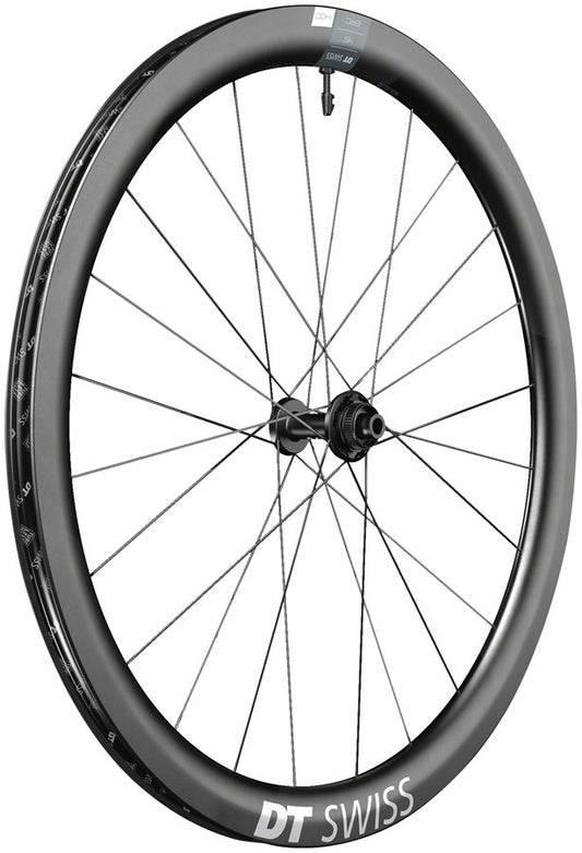 DT Swiss ERC 1400 DiCut 45 Front Wheel - 700, 12 x 100mm, Center-Lock, Black