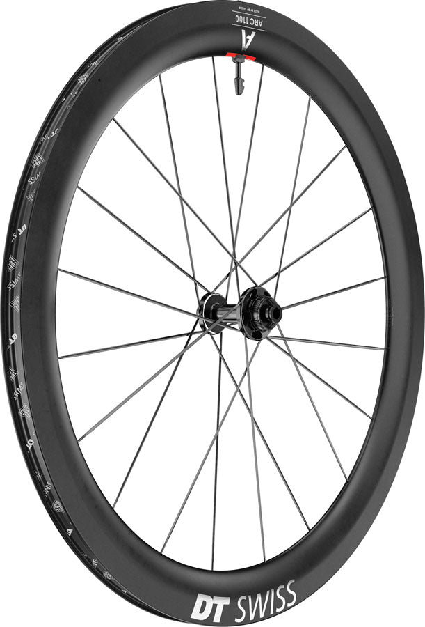 DT Swiss ARC 1100 DiCut 55 Front Wheel - 700, 12 x 100mm, Center-Lock, Black